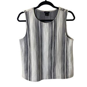Ann Taylor Striped Top Sz M